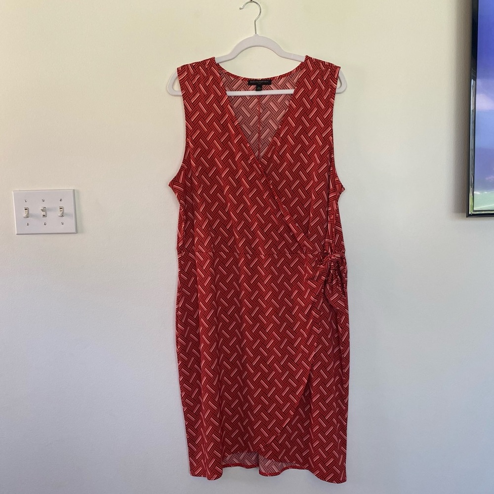 Banana Republic Factory | Sleeveless Faux Wrap Dress